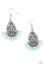 Load image into Gallery viewer, BAROQUE The Bank - Blue - Paparazzi Earrings