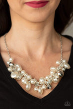 Load image into Gallery viewer, Battle of the Bombshells - White - Paparazzi Necklace
