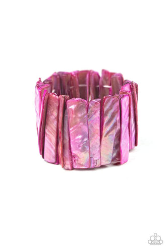 Beach Blast - Pink - Paparzzi Bracelet