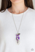 Load image into Gallery viewer, Beach Buzz - Purple Necklace