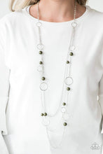 Load image into Gallery viewer, Beachside Babe - Green - Paparazzi Necklace