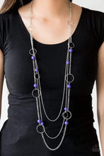 Load image into Gallery viewer, Beachside Babe - Purple - Paparazzi Necklace