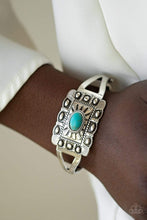 Load image into Gallery viewer, BIG House On The Prairie - Blue - Paparazzi Bracelet