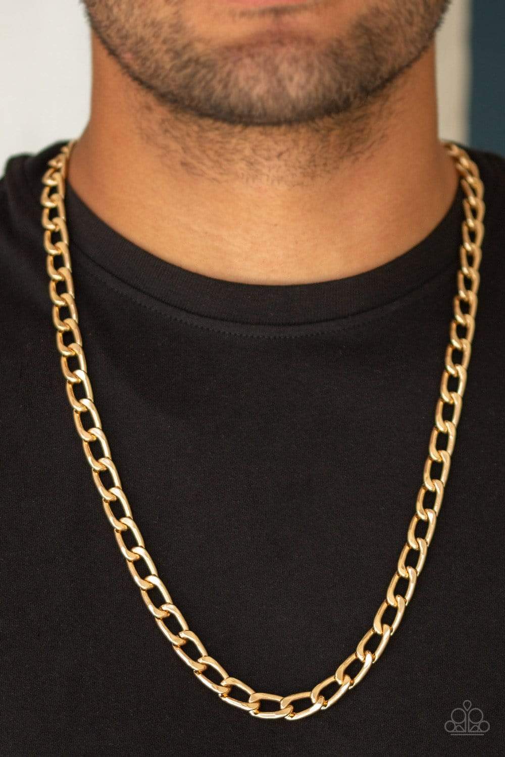 Big Win - Gold - Paparazzi Necklace