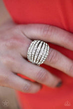 Load image into Gallery viewer, Blinding Brilliance - White -Paparazzi Ring
