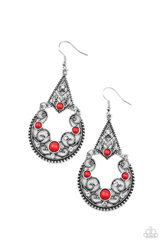 Bohemian Ball - Red Jewelry