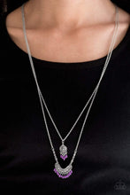 Load image into Gallery viewer, Bohemian Belle - Purple - Paparazzi Necklace