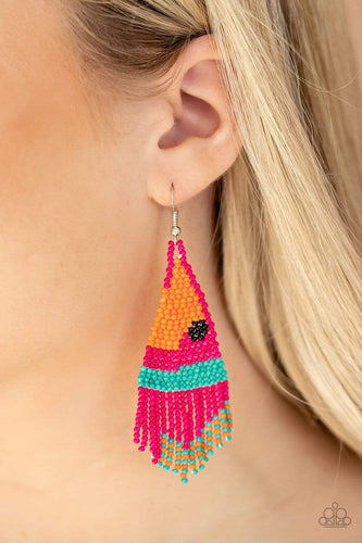 Brightly Beaded - Pink - Paparazzi Jewelry