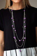 Load image into Gallery viewer, Brilliant Bliss - Purple -Paparazzi Necklace