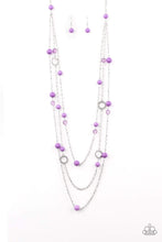 Load image into Gallery viewer, Brilliant Bliss - Purple -Paparazzi Necklace