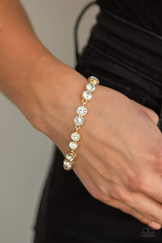 By All Means - Gold - Paparazzi Bracelet