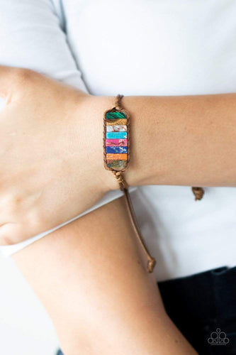 Canyon Warrior - Multi - Paparazzi Bracelet