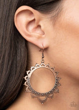 Load image into Gallery viewer, Casually Capricious - Copper - Paparazzi Earrings