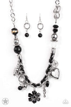 Load image into Gallery viewer, Charmed, I Am Sure - Black - Paparazzi Necklace