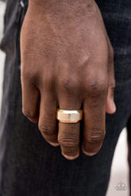 Load image into Gallery viewer, Checkmate - Gold - Paparazzi Ring