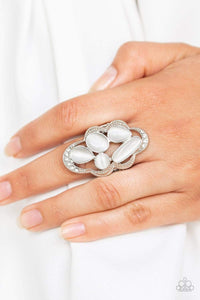 Cherished Collection - White - Paparazzi Ring