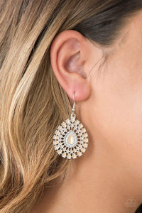 City Chateau - Brown - Paparazzi Earrings