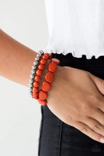 Load image into Gallery viewer, Color Venture - Orange - Paparazzi Bracelet