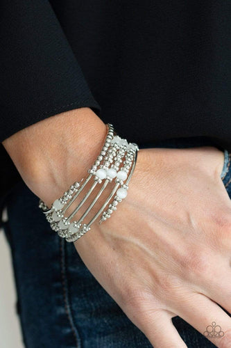 Colorful Charisma - White - Paparazzi Bracelet