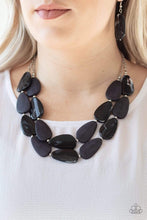 Load image into Gallery viewer, Colorfully Calming - Black - Paparazzi Necklace