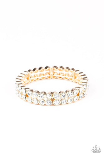 Come and Get It! - Gold - Paparazzi Bracelet