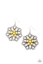 Load image into Gallery viewer, (Coming Soon) Dazzling Dewdrops - Yellow - Paparazzi Earrings