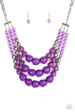 Load image into Gallery viewer, (Coming Soon) Forbidden Fruit - Purple - Paparazzi Necklace