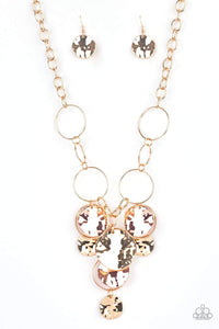 (Coming Soon) Learn The HARDWARE Way - Gold - Paparazzi Necklace