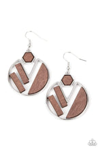 Load image into Gallery viewer, (Coming Soon)Petrified Posh - Brown - Paparazzi Earrings