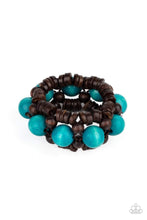 Load image into Gallery viewer, (Coming Soon) Tropical Temptations - Blue - Paparazzi Bracelet