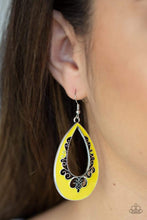 Load image into Gallery viewer, Compliments To The CHIC - Yellow Earrings