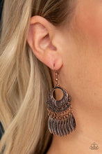 Load image into Gallery viewer, Country Chimes - Copper - Paparazzi Earrings