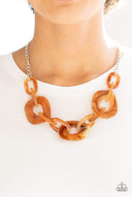 Load image into Gallery viewer, Courageously Chromatic - Brown Necklace