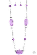 Load image into Gallery viewer, Crystal Charm - Purple Necklace
