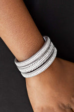 Load image into Gallery viewer, Dangerously Drama Queen - Silver Wrap Bracelet