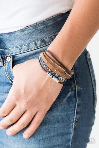 Day-Trip Trotter - Blue Urban Bracelet