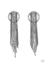 Load image into Gallery viewer, Dazzle by Default - Black - Paparazzi Earrings