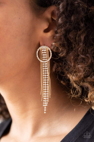 Dazzle by Default - Gold - Paparazzi Jewelry