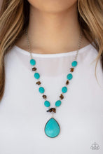 Load image into Gallery viewer, Desert Diva - Blue - Paparazzi Necklace