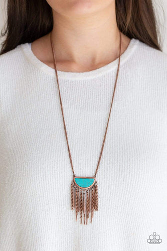 Desert Hustle - Copper - Paparazzi Necklace