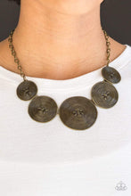Load image into Gallery viewer, Deserves A Medal - Brass - Paparazzi Necklace