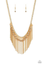 Load image into Gallery viewer, Divinely Diva - Gold - Paparazzi Necklace