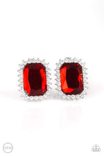 Load image into Gallery viewer, Downtown Dapper - Red Clip-On - Paparazzi Jewelry