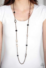 Load image into Gallery viewer, Duchess Dazzle - Copper - Paparazzi Necklace