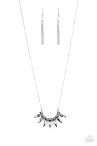 Empirical Elegance - Silver Necklace