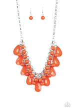 Load image into Gallery viewer, Endless Effervescence - Orange - Paparazzi Necklace