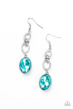Load image into Gallery viewer, Extra Ice Queen - Blue - Paparazzi Earrings