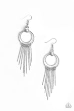Load image into Gallery viewer, Eye-Catching Edge - Silver Earrings