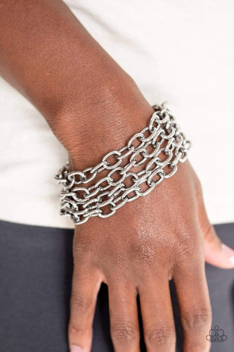 Fast Ball - Silver Bracelet