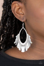 Load image into Gallery viewer, Fine-Tuned Machine - Silver - Paparazzi Earrings